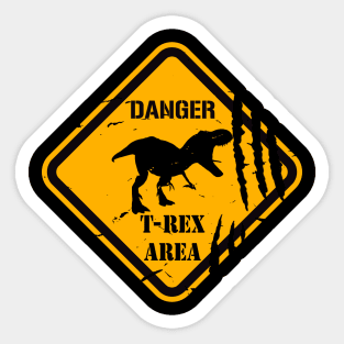 T-Rex Area. Sticker